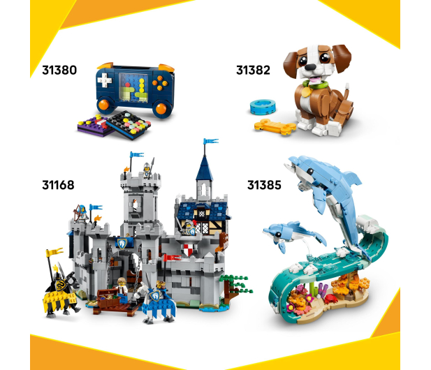 LEGO CREATOR 31381 Groźny rekin i skrzynia ze skarbem - 1473430 - zdjęcie 4
